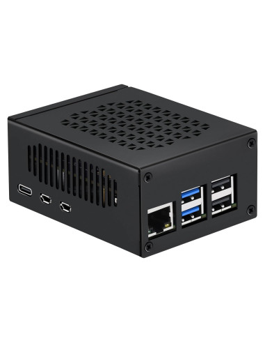 Caja de Metal iUniker para Raspberry Pi 5 con Accesorios