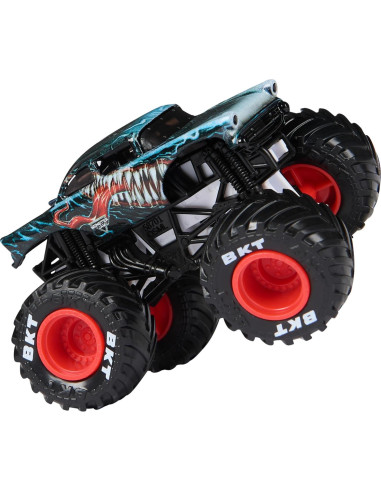 Camiones Monstruo Marvel Monster Jam 1:64 Venom y Spider-Man