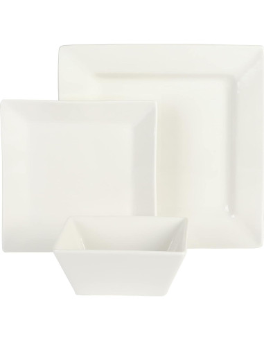 Juego de vajilla Gibson Home Zen Buffet 24 piezas blanco