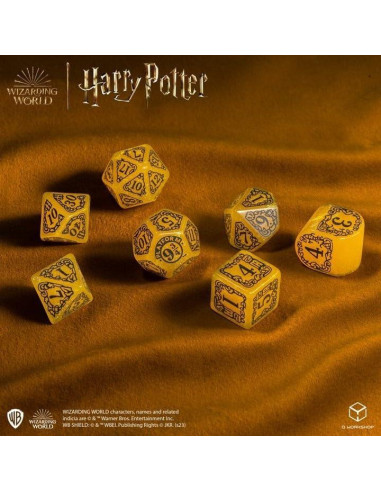 Juego de Dados Modernos Q WORKSHOP Harry Potter Gryffindor