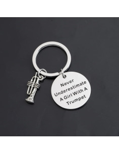 Llavero de Trompeta Poty Regalo para Amantes de la Música 2