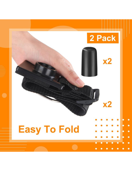 Paquete de 2 Anclajes Antideslizantes para Cello con Correa Ajustable Paquete de 2 Anclajes Antideslizantes para Cello con Correa Ajustable