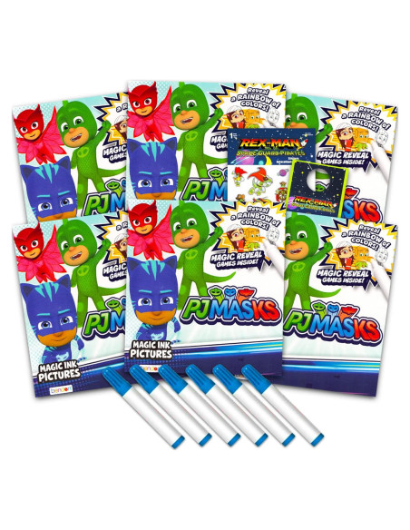 Conjunto de Libros para Colorear PJ Masks - 6 Mini Libros Conjunto de Libros para Colorear PJ Masks - 6 Mini Libros