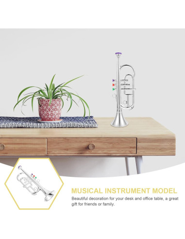 Trompeta de Juguete Toyvian para Niños, Musical 33.5x11 cm