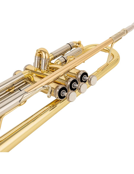 Trompeta Bb AUROSUS SB710 latón dorado 1,16 cm profesional Trompeta Bb AUROSUS SB710 latón dorado 1,16 cm profesional