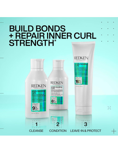 Champú Ácido para Rizos Redken 300 ml - Hidratación y Reparación