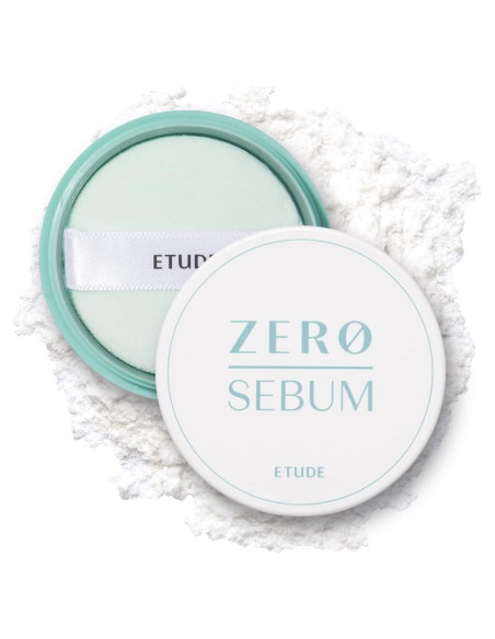 ETUDE Polvo Secante Zero Sebum 4g Control Aceite Kbeauty ETUDE Polvo Secante Zero Sebum 4g Control Aceite Kbeauty