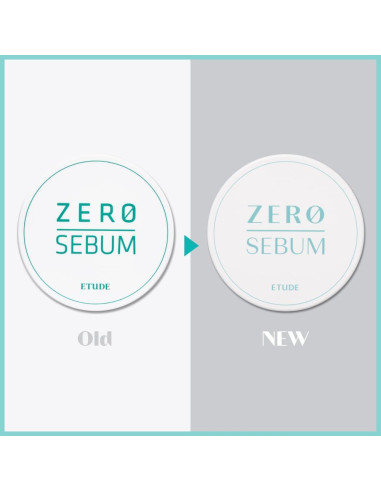 ETUDE Polvo Secante Zero Sebum 4g Control Aceite Kbeauty