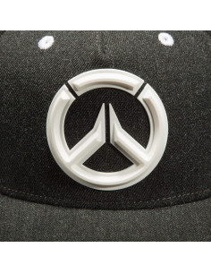 Gorra Snapback Gris Overwatch JINX Adulto 58 cm Ajustable 2