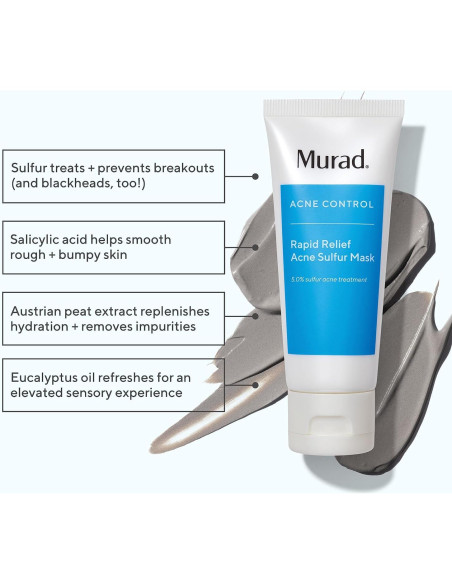Mascarilla de Azufre Murad 75 ml Control de Acné Mascarilla de Azufre Murad 75 ml Control de Acné