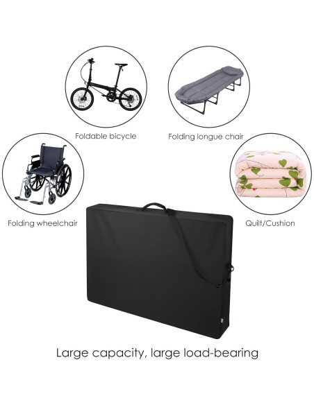 Bolsa de almacenamiento LUEXBOX para silla mecedora 89x67.5cm Bolsa de almacenamiento LUEXBOX para silla mecedora 89x67.5cm