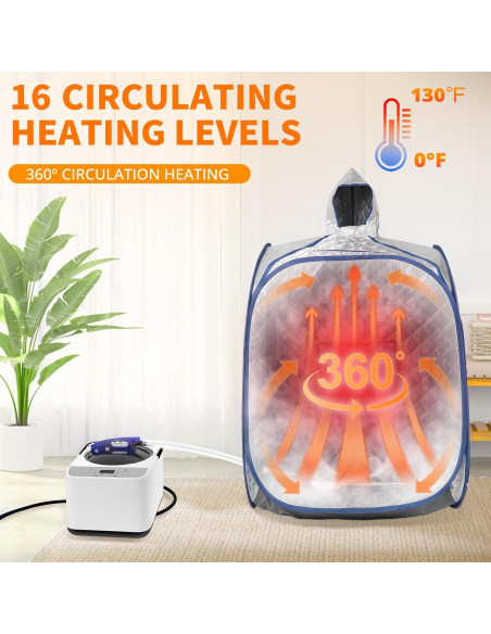 Máquina de vapor para sauna Simivol ZG-4L 1500W 4L Máquina de vapor para sauna Simivol ZG-4L 1500W 4L