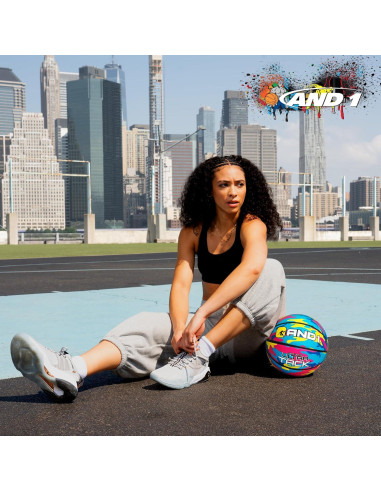 Balón de Baloncesto AND1 Ultra Grip Tamaño 7 Caucho
