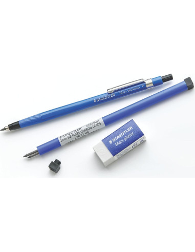 Juego de lápices mecánicos Staedtler 788 SBK4, 2 mm, Azul