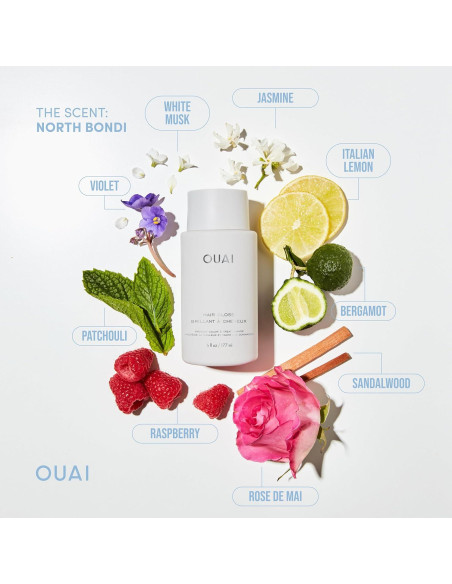 Brillo para el Cabello OUAI 170 g - Tratamiento Antifrizz Brillo para el Cabello OUAI 170 g - Tratamiento Antifrizz
