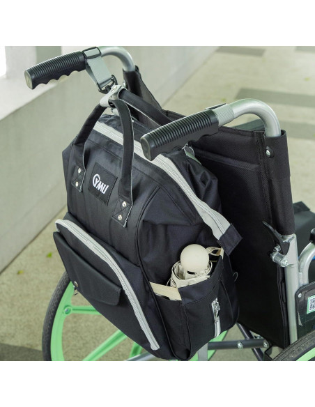 Bolsa para Silla de Ruedas YMU con Soporte para Taza Bolsa para Silla de Ruedas YMU con Soporte para Taza