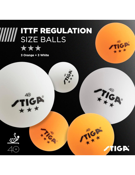 Set de Tenis de Mesa STIGA Rendimiento para 4 Jugadores Set de Tenis de Mesa STIGA Rendimiento para 4 Jugadores