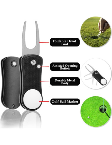 Kit Esencial de Golf Golf-EZ | Accesorios Imprescindibles