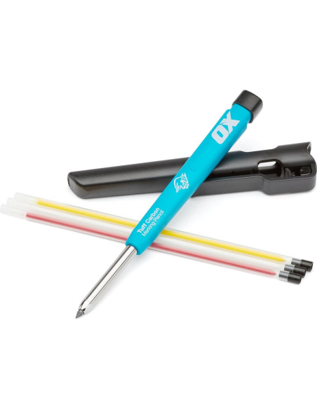 Lápiz Mecánico OX Tools Pro Tuff 2.8mm con Sacapuntas Lápiz Mecánico OX Tools Pro Tuff 2.8mm con Sacapuntas