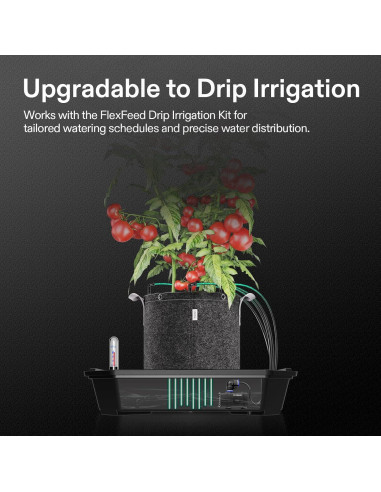 Macetas Autorriego VIVOSUN 4-Pack 6L con Medidor de Agua