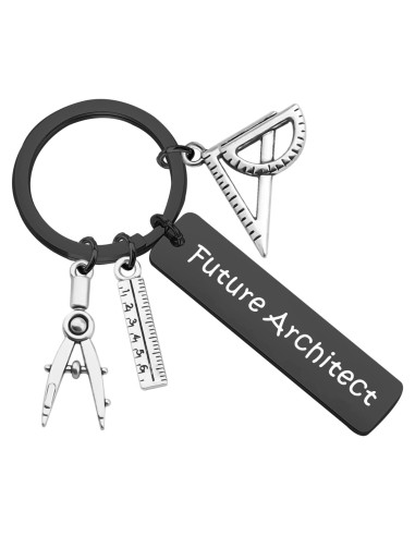 Llavero de Arquitecto PLITI Regalo Futuro Arquitecto