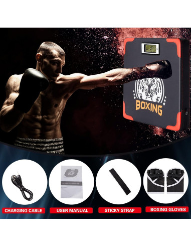 Máquina de Boxeo Hoteam con Sensor de Fuerza Ajustable