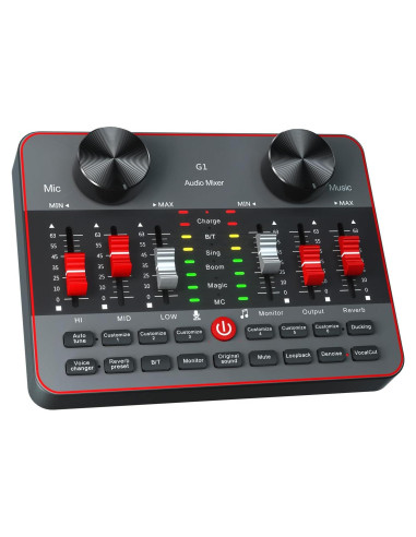 Kit Mezclador de Audio G1 para Streaming y Podcasting