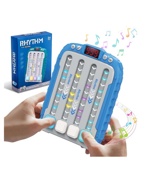 Juego de Ritmo Electrónico Foshan 300A Azul Portátil Juego de Ritmo Electrónico Foshan 300A Azul Portátil