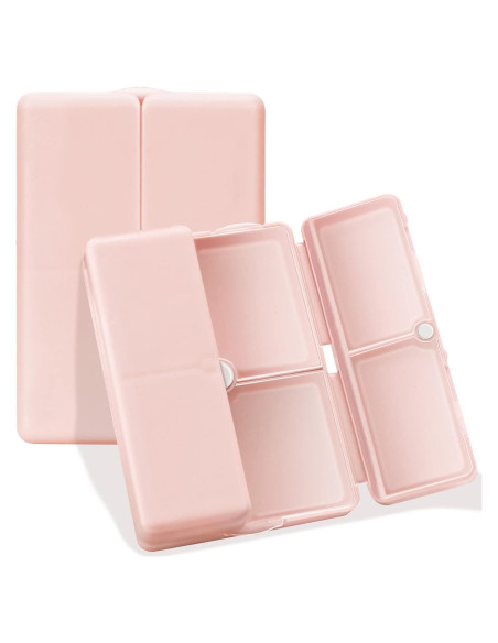Organizador de Pastillas FYY Rosa Plegable 7 Compartimentos Organizador de Pastillas FYY Rosa Plegable 7 Compartimentos