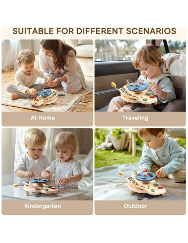 Juguete Montessori Mamimami Home Volante de Madera 0-3 Años