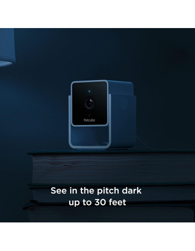 Cámara de Seguridad Petcube HD 1080p con Audio Bidireccional