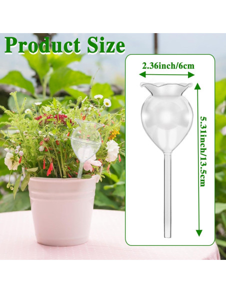 Esferas de Autorriego Haawooky 8 Pack para Plantas Esferas de Autorriego Haawooky 8 Pack para Plantas