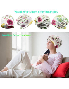 Gorro Slouchy JarseHera Algodón para Mujeres Quimioterapia 2