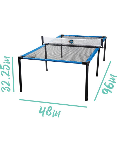 Juego Spyder Pong Franklin Sports - Tenis y Voleibol 243x122cm Juego Spyder Pong Franklin Sports - Tenis y Voleibol 243x122cm