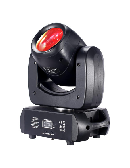 Cabeza Móvil DJXFLI 120W Luz LED con 8 Colores y Gobos Cabeza Móvil DJXFLI 120W Luz LED con 8 Colores y Gobos