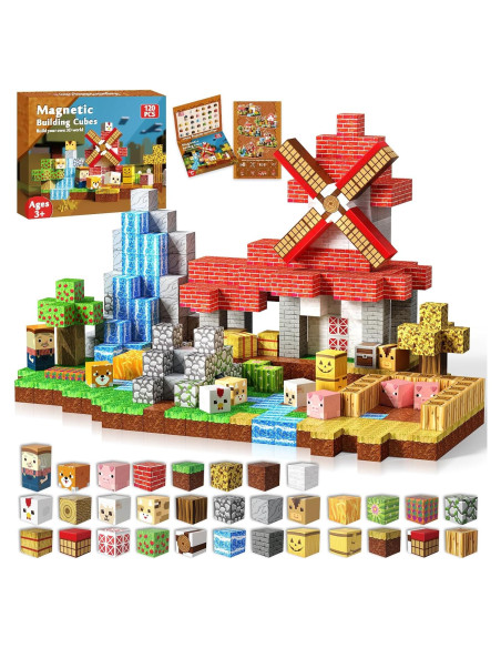 Bloques Magnéticos Goody King 120PCS Juguetes Educativos 2cm Bloques Magnéticos Goody King 120PCS Juguetes Educativos 2cm