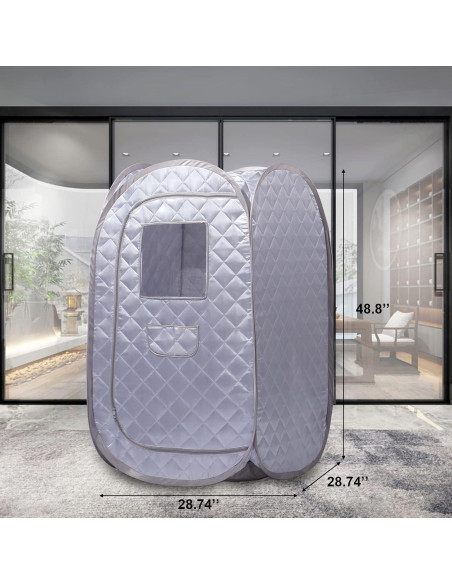 Sauna portátil Smartmak BS9008 plegable para desintoxicación Sauna portátil Smartmak BS9008 plegable para desintoxicación
