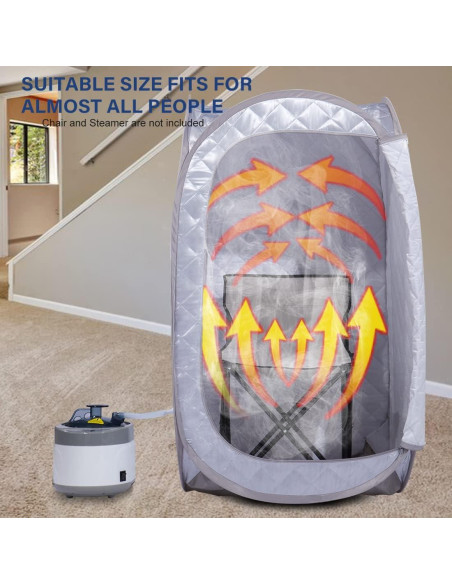 Sauna portátil Smartmak BS9008 plegable para desintoxicación Sauna portátil Smartmak BS9008 plegable para desintoxicación