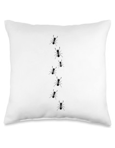 Cojín Decorativo Ants Ant Ants 40x40 cm Multicolor
