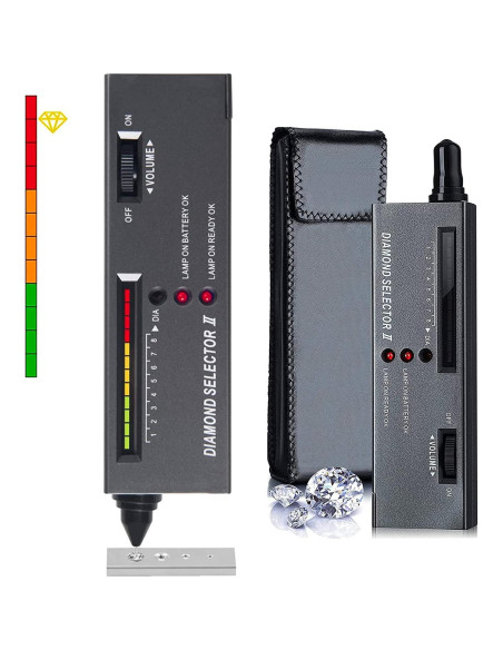 Probador de Diamantes UVER + Lupa Iluminada 30X60 Mini Probador de Diamantes UVER + Lupa Iluminada 30X60 Mini