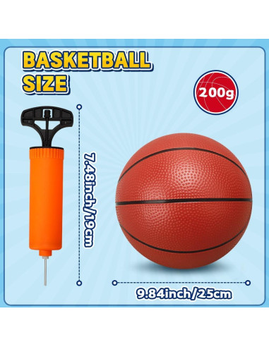 Balón de Baloncesto LNCOJOLM 24.9 cm PVC para Piscina