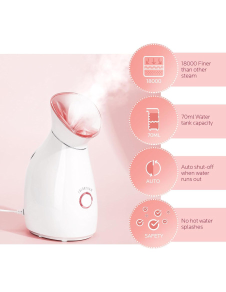 Vaporizador Facial Colorfarm MK-FS60 Nano Iónico 40C Vaporizador Facial Colorfarm MK-FS60 Nano Iónico 40C