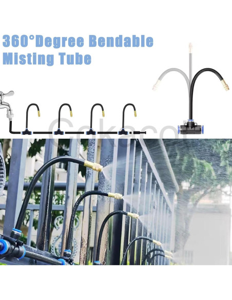 Sistema de riego por goteo Cokacot 15m ajustable 360 Sistema de riego por goteo Cokacot 15m ajustable 360