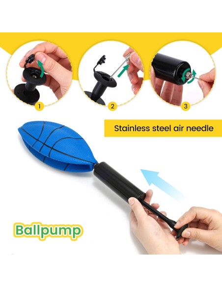 Balones de Baloncesto Mini 3 Nutrias 6 Piezas 19 cm Balones de Baloncesto Mini 3 Nutrias 6 Piezas 19 cm