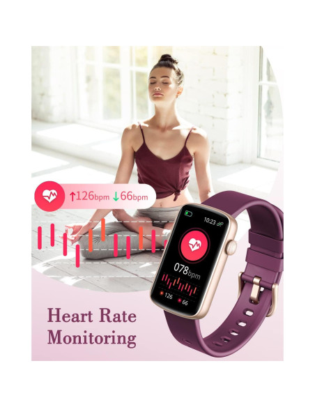 Reloj Fitness SHANG WING LYNN2 Monitor Cardíaco y Sueño Reloj Fitness SHANG WING LYNN2 Monitor Cardíaco y Sueño