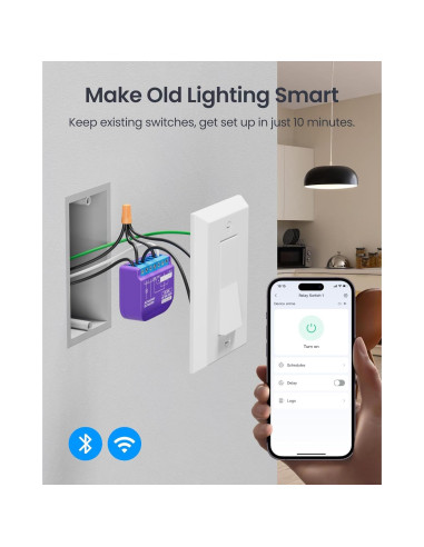 Interruptor Relé Inteligente SwitchBot 1 Wi-Fi y Bluetooth