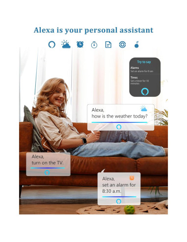 Reloj Inteligente LODIMEKE IDW26 1.83" IP68 Salud y Alexa