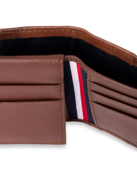 Cartera Bifold de Cuero Tommy Hilfiger para Hombre - Compacta con RFID Cartera Bifold de Cuero Tommy Hilfiger para Hombre - Compacta con RFID
