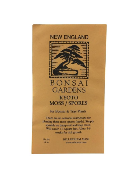 Esporas de Musgo Kyoto Tinyroots 14g Cubre 0.28 m Esporas de Musgo Kyoto Tinyroots 14g Cubre 0.28 m