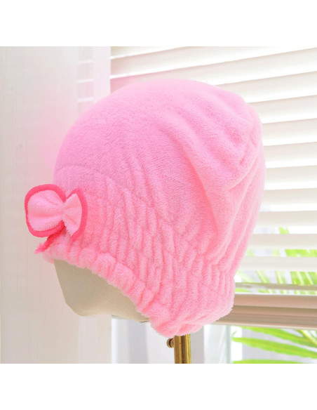 Gorro de Secado de Cabello Microfibra JIEOU 3 Unidades Multicolor Gorro de Secado de Cabello Microfibra JIEOU 3 Unidades Multicolor
